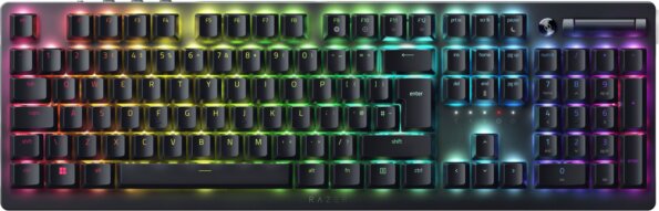 Razer DeathStalker V2 Pro (angol, vezeték nélküli, red switch, gamer, fekete)