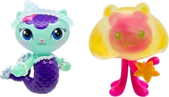 Gabi babaháza, A film figura játékszett, 2 db-os, Sellőcica és Kitty