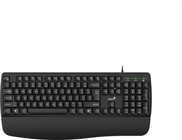 Genius KB-123 (magyar, fekete)