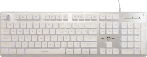 White Shark Tachi (amerikai - US, GK-003241W, gamer, fehér)