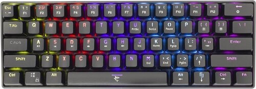 White Shark Shinobi (amerikai - US, mechanikus, blue switch, gamer, fekete)