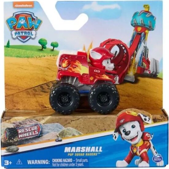Mancs őrjárat, Pup Squad versenyzők kisautó, 1:64, Marshall