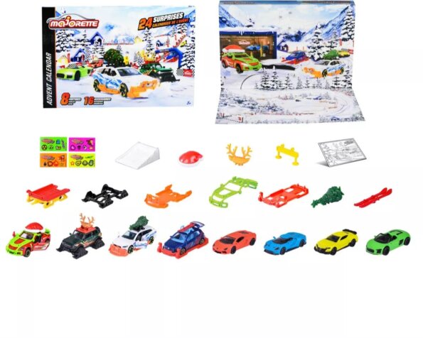 Majorette, Adventi kalendárium 8 db kisautóval
