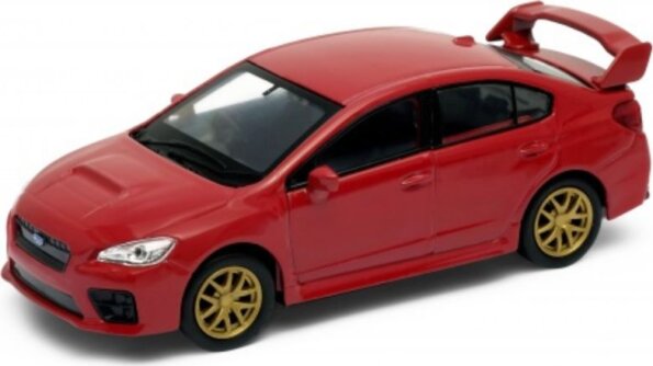 Welly fém autó, Subaru WRX STI kisautó, 1:34