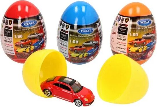 Welly, Meglepetés autó tojásban, 1:60