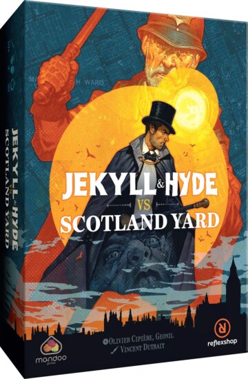 Jekyll és Hyde vs Scotland Yard társasjáték Jekyll és Hyde vs Scotland Yard társasjáték