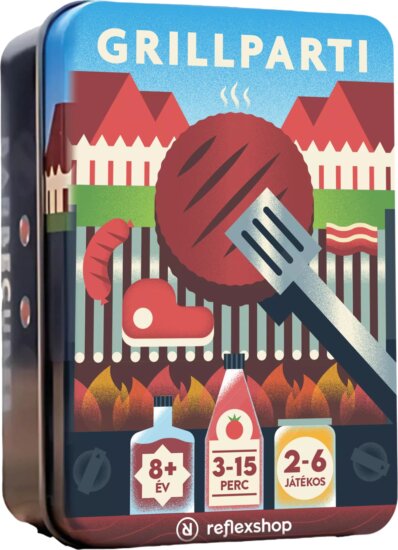 Grillparti társasjáték Grillparti társasjáték