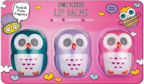 Baglyisztikus ajakbalzsam készlet