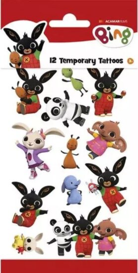Bing és barátai, Lemosható tetoválás
