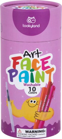 Arcfestő készlet, 10 szín