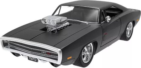 Rastar, Dodge Charger R/T fekete távirányítós autó, 1:16
