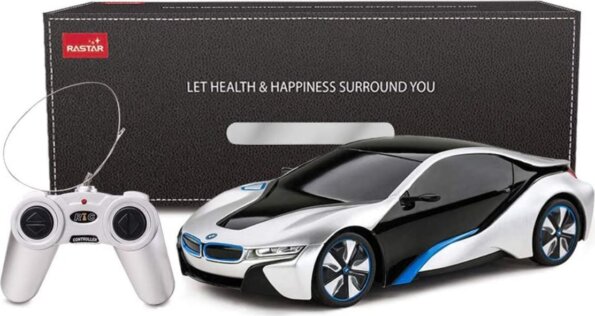 Rastar, BMW i8 távirányítós autó, 1:24 Rastar, BMW i8 távirányítós autó, 1:24