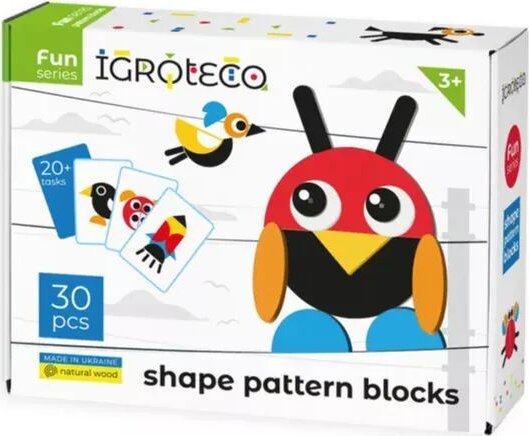 Figurás kirakó, 30 darabos
