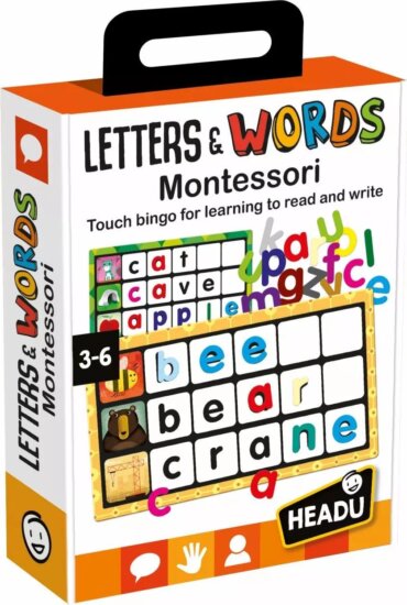 Headu, Betű bingó Montessori fejlesztő játék