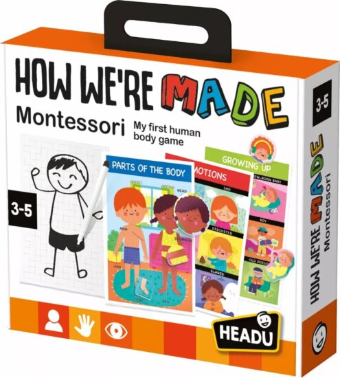 Headu, Az emberi test kreatív fejlesztő játék
