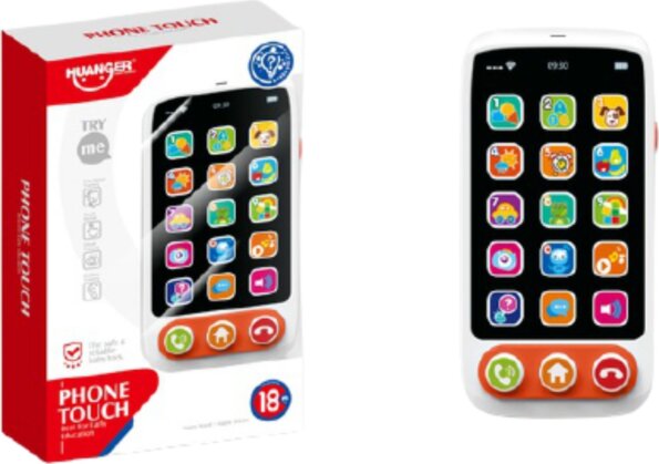 Okostelefon babáknak, angol nyelvű