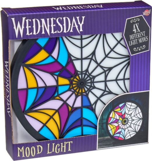 Wednesday, Világító mozaikablak