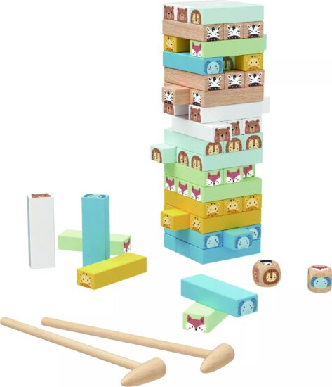 Tooky Toy, Állatos ügyességi építőjáték fából