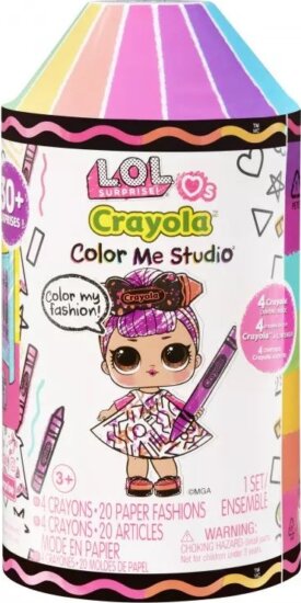 L.O.L. Surprise, Meglepetés Crayola stúdió színezhető babaruhákkal