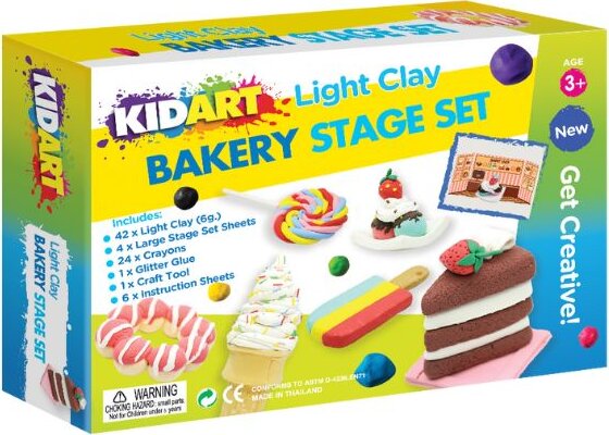 Kid Art, Modellező gyurma készlet, Édességbolt