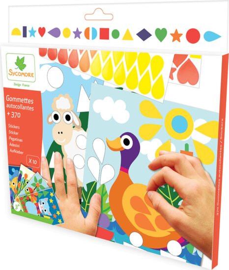 Sycomore, Matricás képkészítő szett, Állatok Sycomore, Matricás képkészítő szett, Állatok