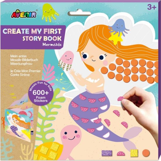 Avenir, Mozaikkép készítő szett, Sellők Avenir, Mozaikkép készítő szett, Sellők