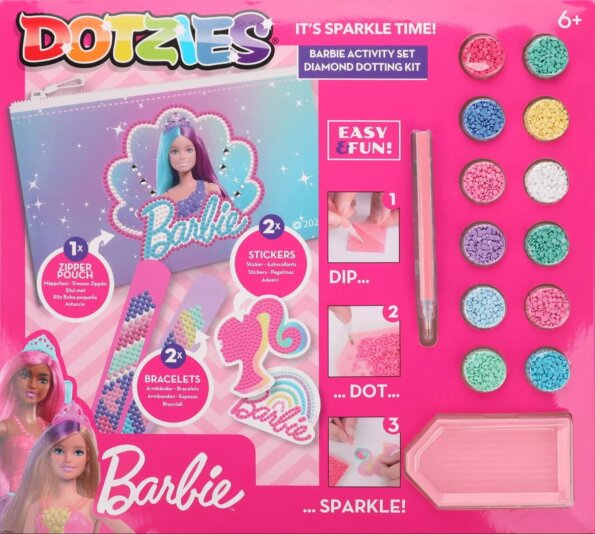 Diamond Dotz, Dotzies Barbie Activity szett Diamond Dotz, Dotzies Barbie Activity szett