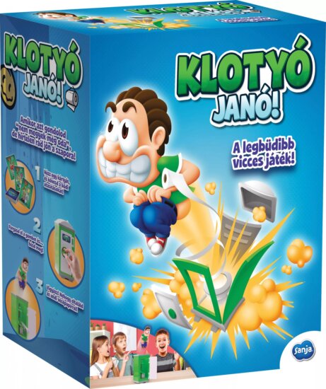 Klotyó Janó vicces társasjáték Klotyó Janó vicces társasjáték