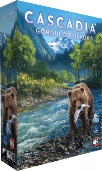 Cascadia, Gördülő folyók társasjáték Cascadia, Gördülő folyók társasjáték