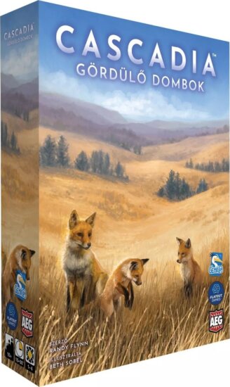 Cascadia, Gördülő dombok társasjáték Cascadia, Gördülő dombok társasjáték