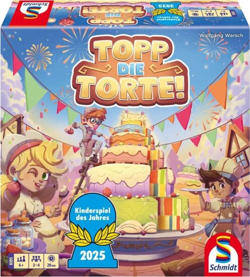 Schmidt Spiele Topp die Torte! társasjáték