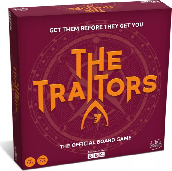 Az Árulók, Gyilkosság a kastélyban társasjáték, angol nyelvű