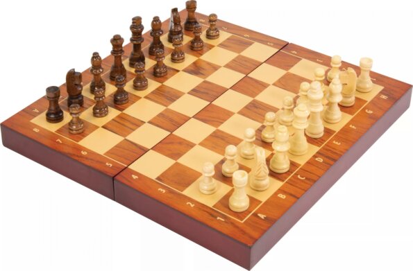 Összecsukható sakk-készlet fából Összecsukható sakk-készlet fából