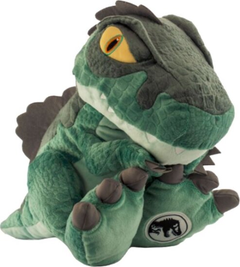 Jurassic World, Raptor plüssfigura, 35 cm