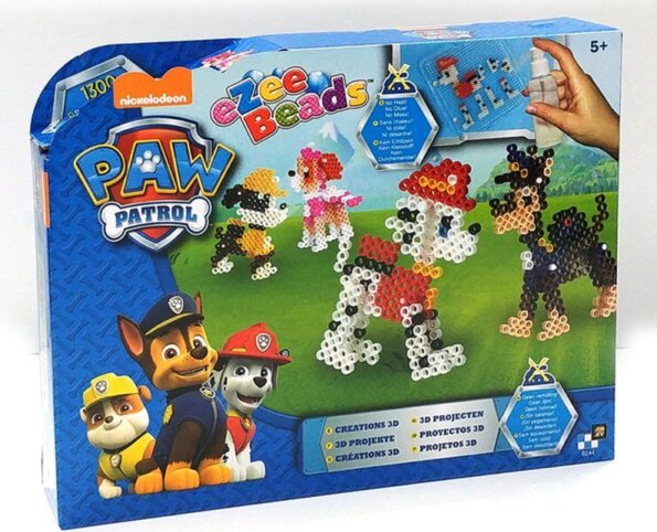 Mancs Őrjárat, eZeeBeads gyöngykirakó, 3D-s, 1300 db-os Mancs Őrjárat, eZeeBeads gyöngykirakó, 3D-s, 1300 db-os