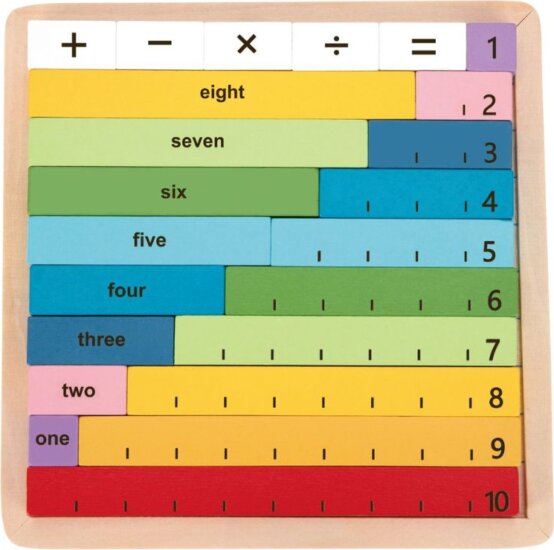Tooky Toy, Számolni tanulok! fa játékszett