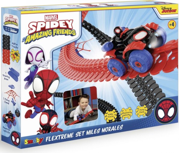 Smoby, Póki és csodálatos barátai, FleXtreme pályaszett, Miles Morales