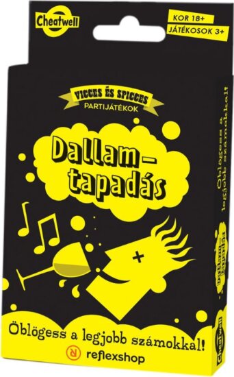 Dallamtapadás ivós társasjáték