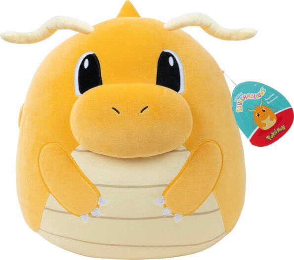 Squishmallows Pokémon plüssfigura, Dragonite, 35 cm