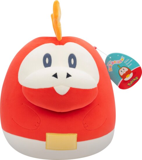 Squishmallows Pokémon plüssfigura, Fuecoco, 25 cm