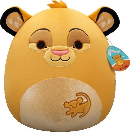 Squishmallows Disney, Az oroszlánkirály, Simba, 35 cm