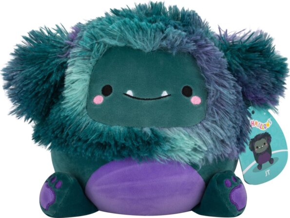 Squishmallows, JT a kékeszöld nagylábú, 20 cm