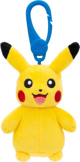 Pokémon kulcstartós plüssfigura, Pikachu, 8 cm