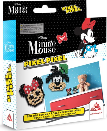 Minnie egér és Goofy vasalható gyöngy készlet Minnie egér és Goofy vasalható gyöngy készlet