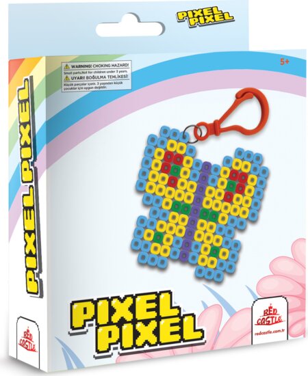 Pillangó kulcstartó vasalható gyöngy készlet Pillangó kulcstartó vasalható gyöngy készlet