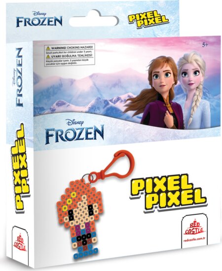 Jégvarázs, Anna kulcstartó vasalható gyöngy készlet Jégvarázs, Anna kulcstartó vasalható gyöngy készlet