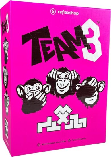 TEAM3 (rózsaszín) társasjáték TEAM3 (rózsaszín) társasjáték