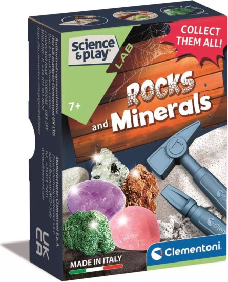 Clementoni, Mini tudományos szett, Ásványok