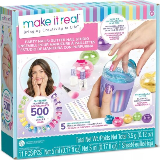 Make It Real, Glitteres körömdíszítő szett