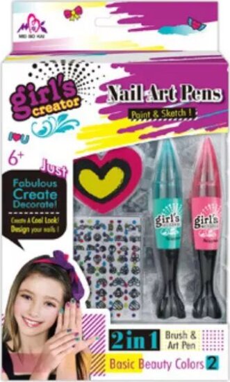 Manikűrkészlet, 2 tollal